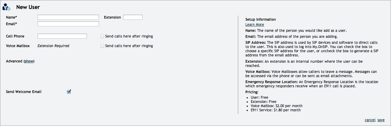 onsip my sip details