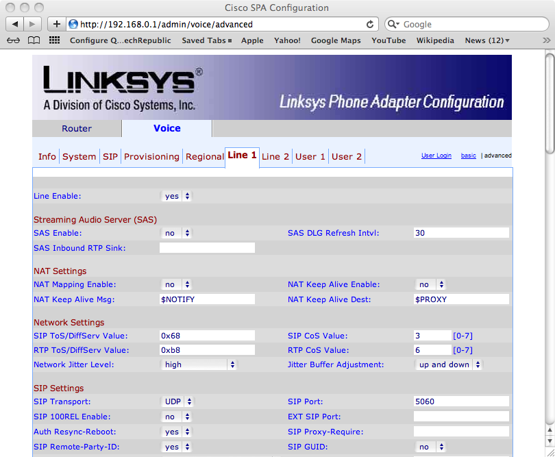 SPA2102-AU Cisco Linksys SPA-2102 Phone Adapter with Router 2 x RJ-45